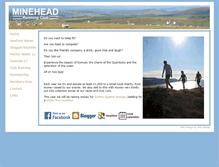 Tablet Screenshot of mineheadrunningclub.co.uk